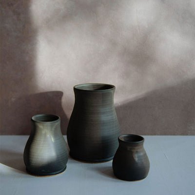 Ceramic Bloom Vase - Mocha