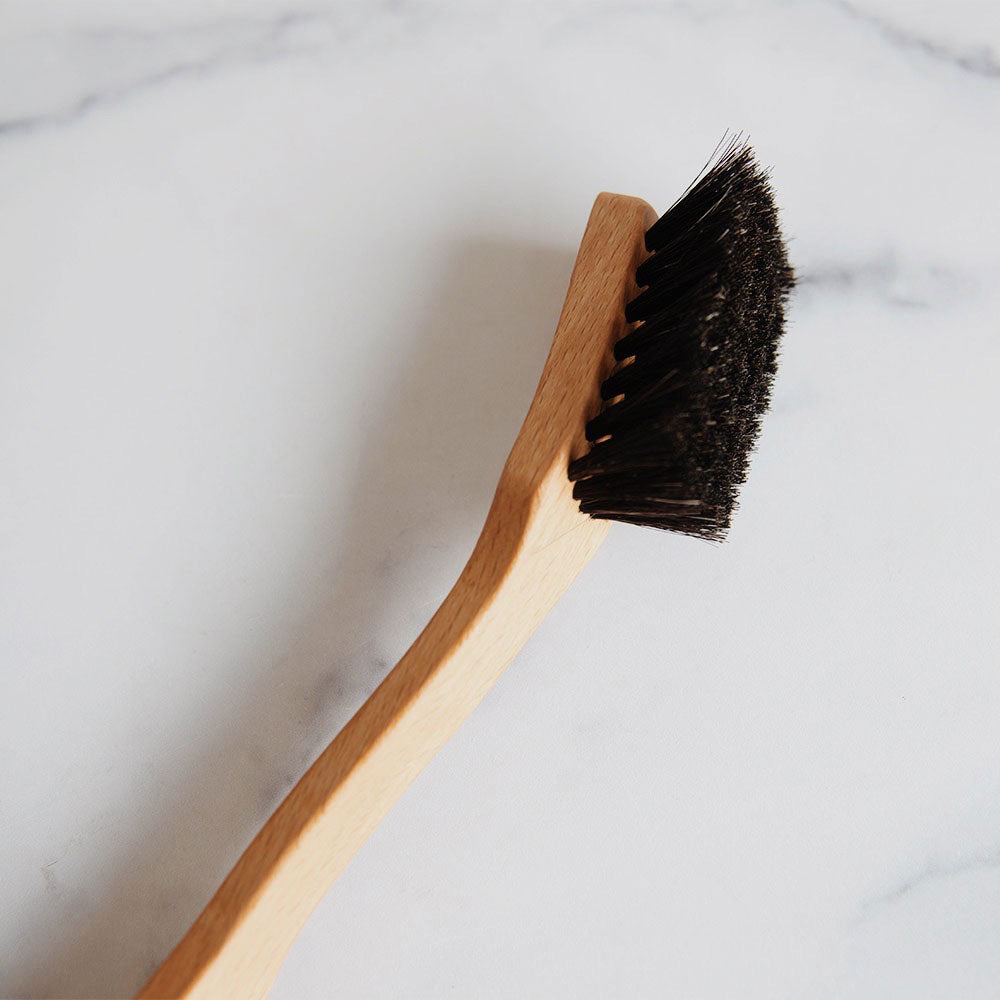 Essential Everyday Curved Wooden Dish Brush