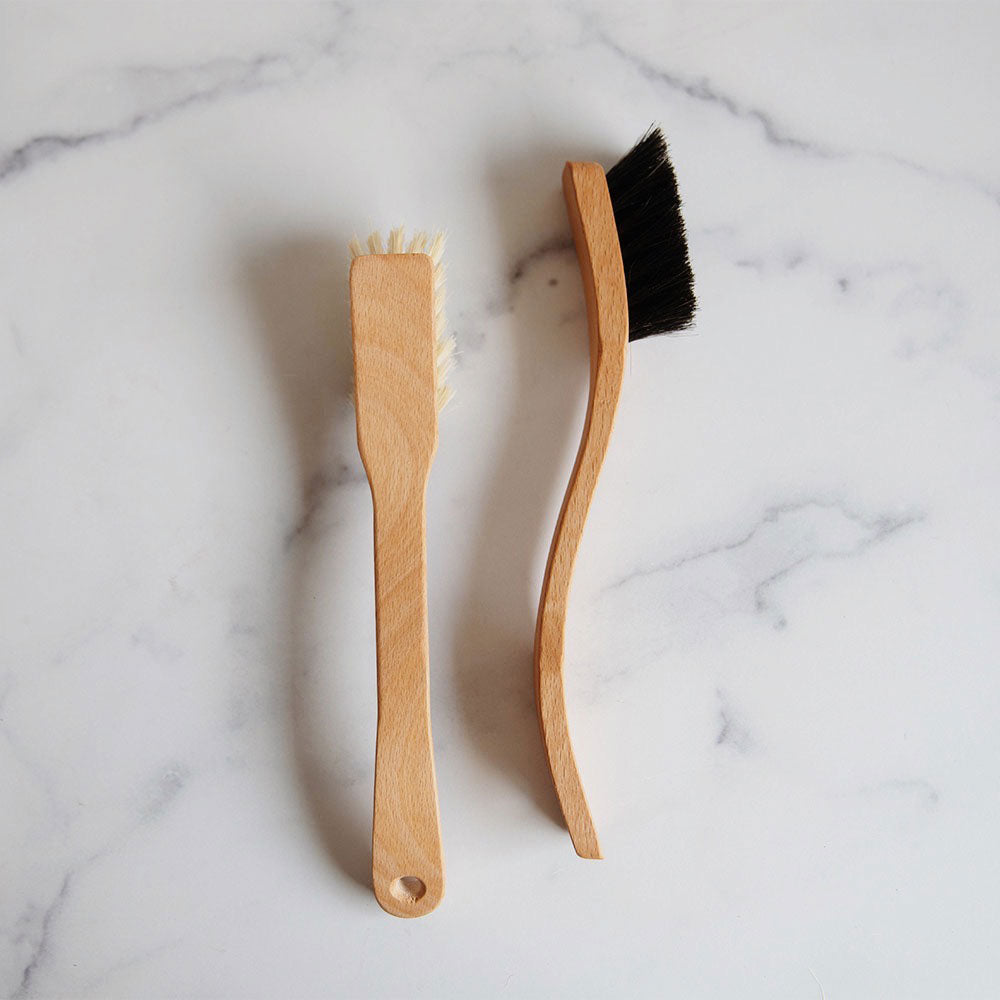 Essential Everyday Curved Wooden Dish Brush