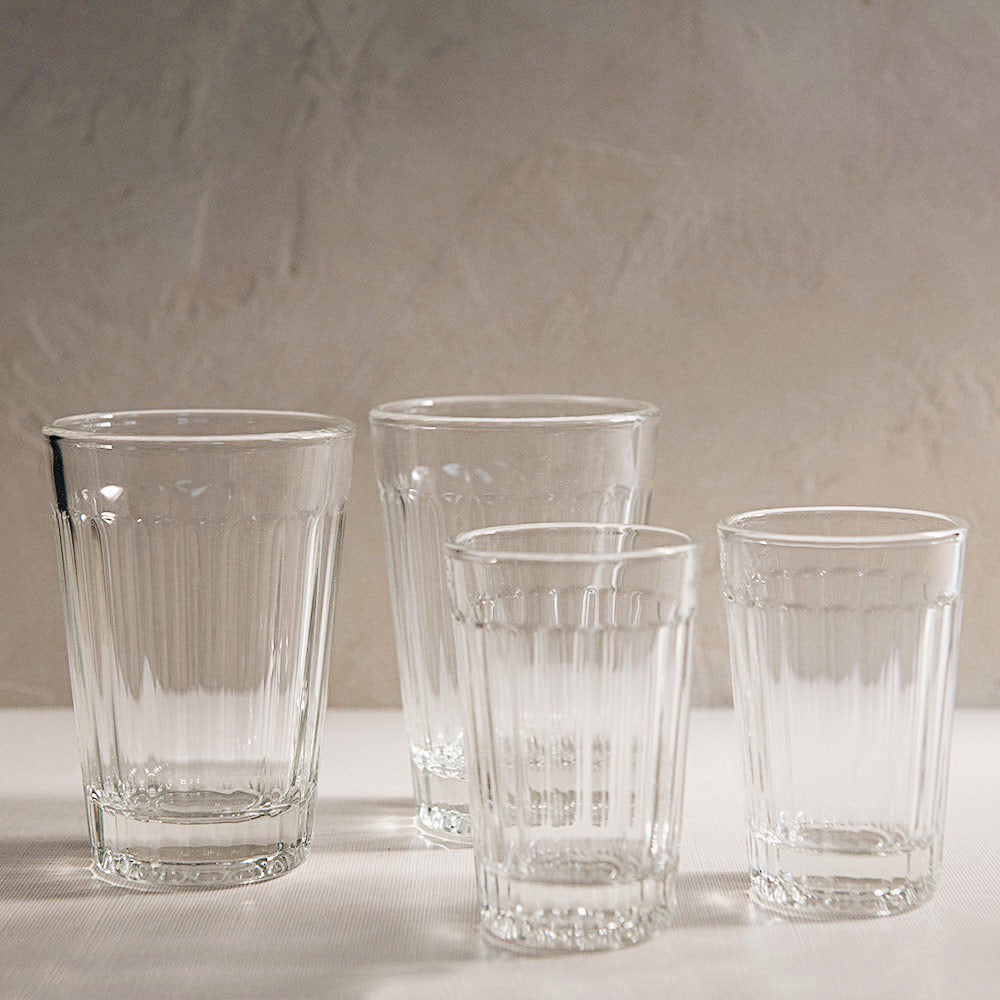 Fluted Water Glass Set