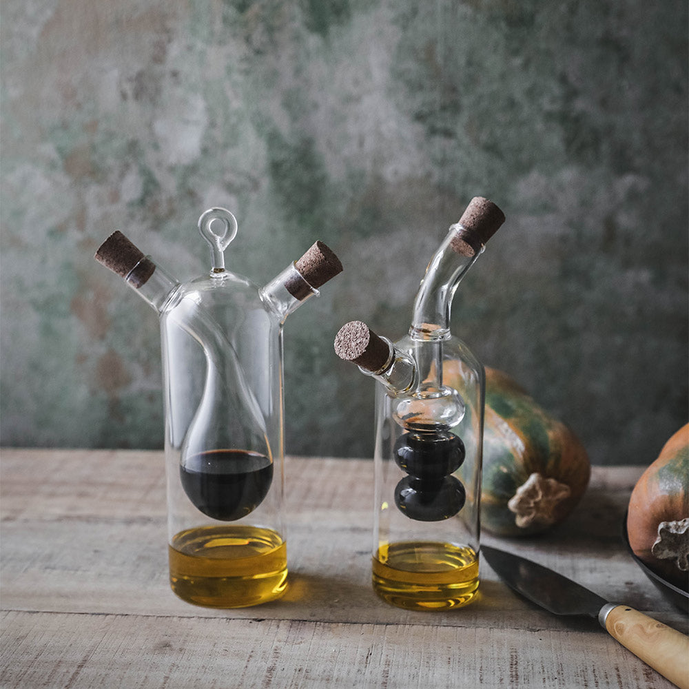 Glass Oil & Vinegar Cruet