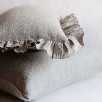 Heavyweight Linen Pillow Cover - Natural