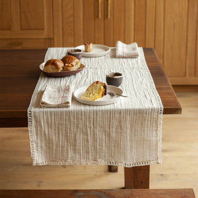 Cotton & Linen Table Throw
