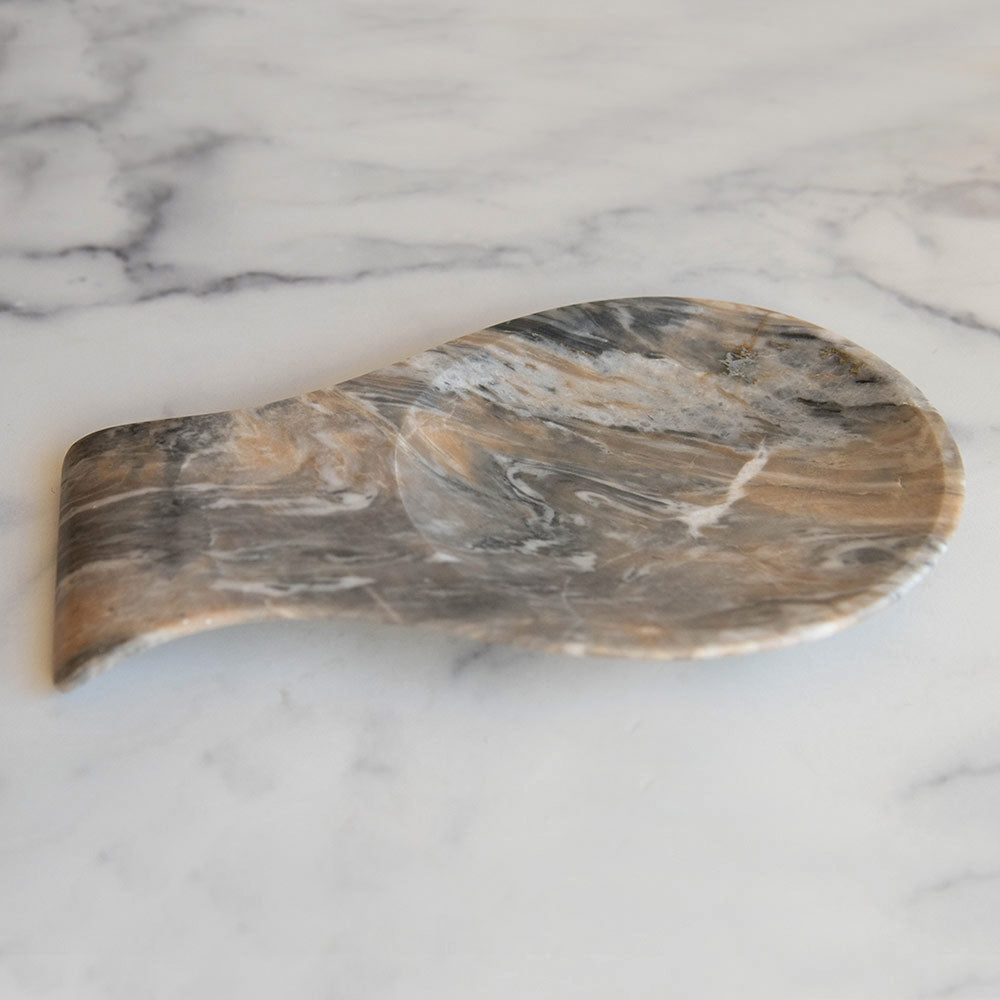 Oversized Marble Spoon Rest