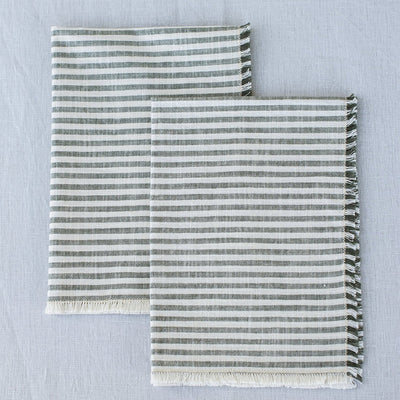 Striped Cotton Placemat Set