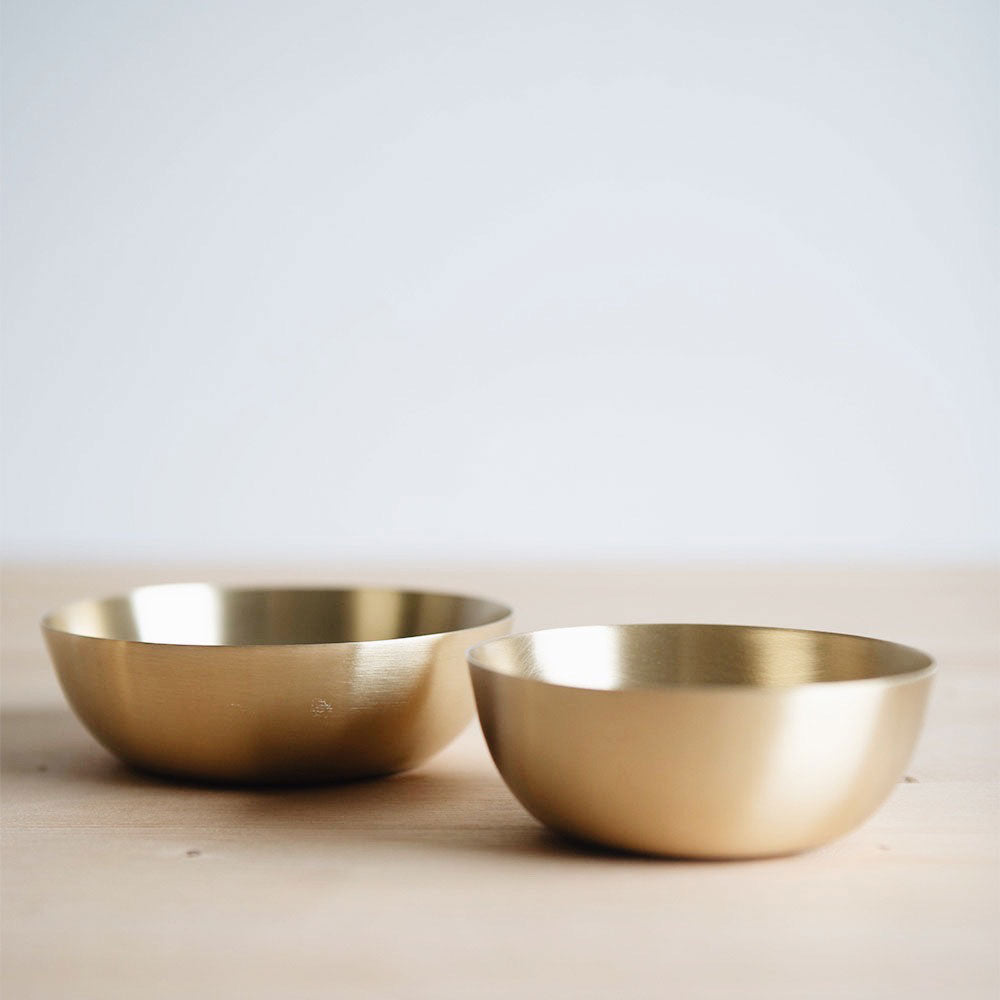 Artisan Brass Bowl Set