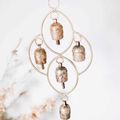 Handmade Copper Bell Chime - Bliss