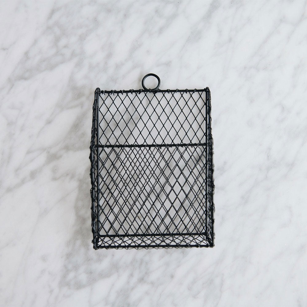 Petite Hanging Basket - Iron