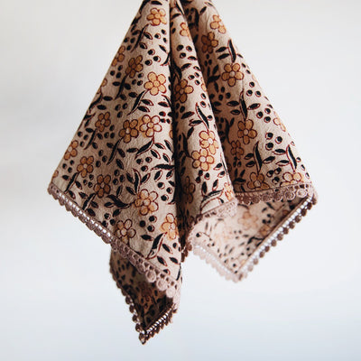Hand Block-Printed Table Textiles