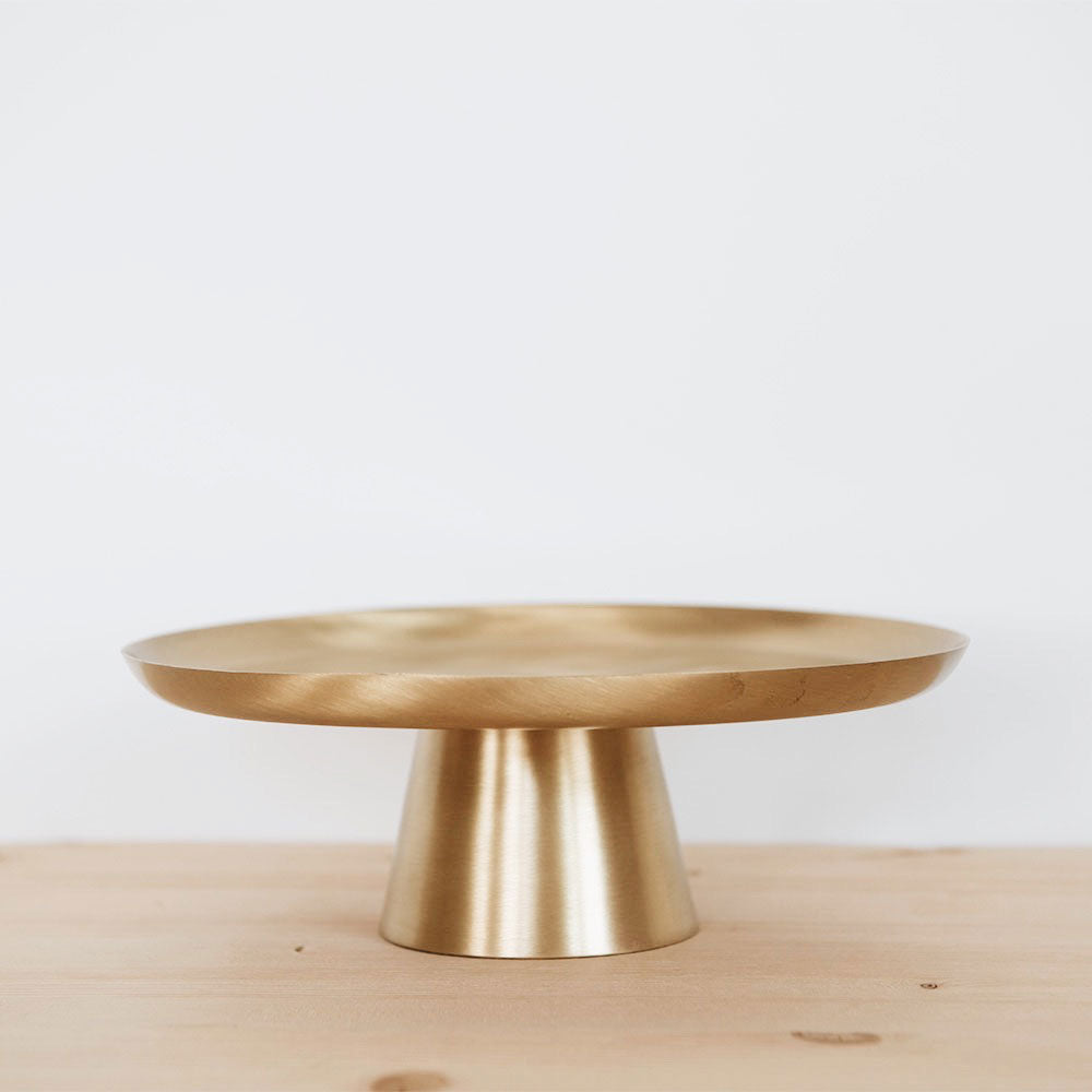 Brass Cake Stand - Large