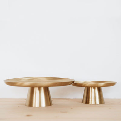 Brass Cake Stand - Large