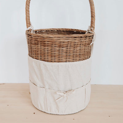 Busby Rattan Basket