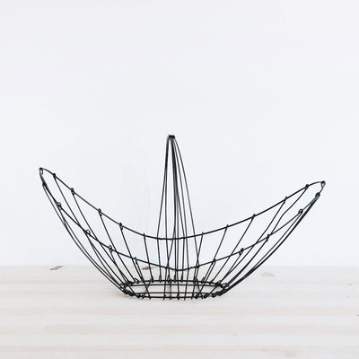 Canoe Wire Display Basket
