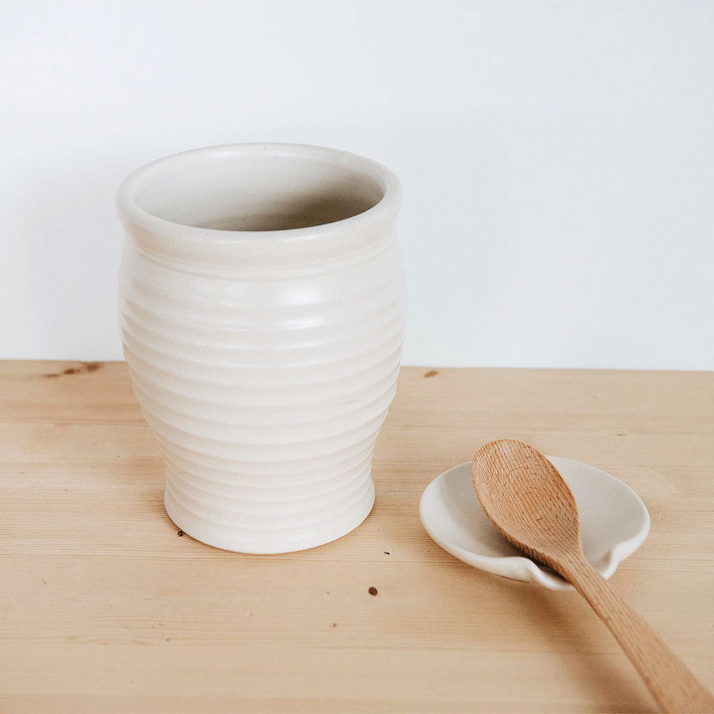 Ceramic Utensil Jar