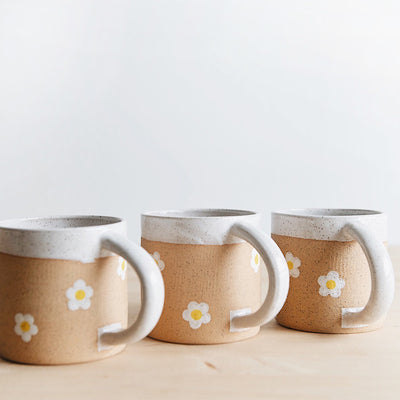 Ceramic Daisy Mug