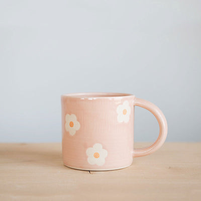 Ceramic Daisy Mug