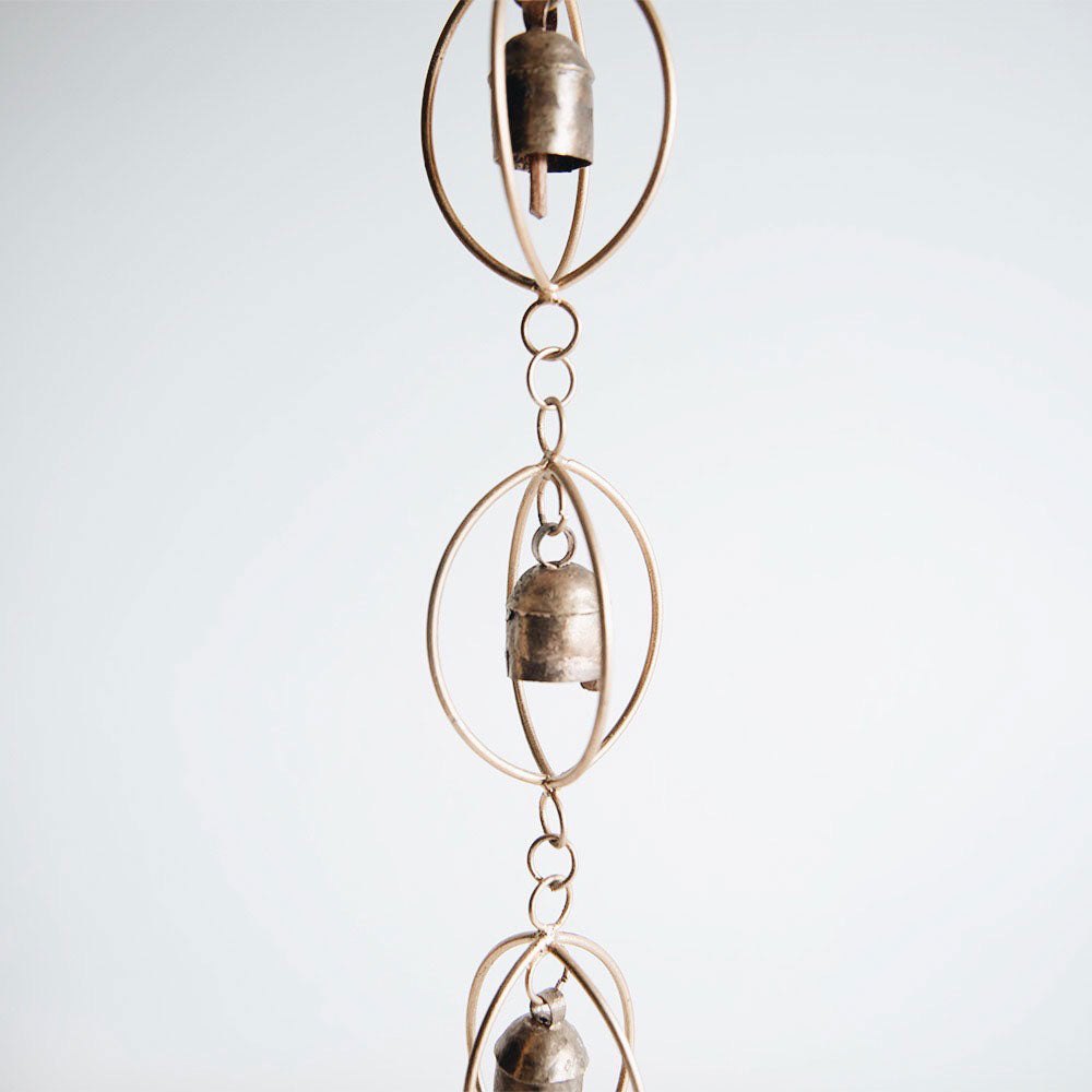 Handmade Copper Bell Chime - Spheres