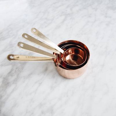 Copper & Brass Measuring Cups