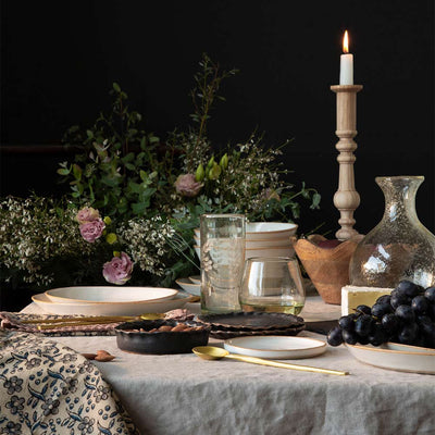 Hand Block-Printed Table Textiles
