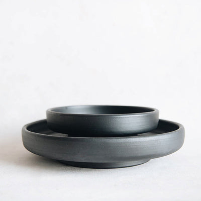 Earthenware Ceramic Pedestal Tray