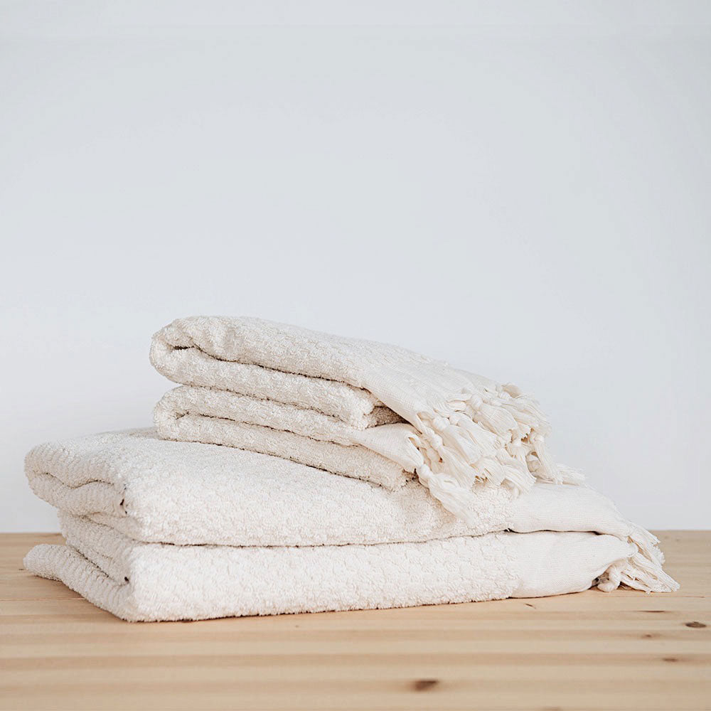 Shop Turkish Bath Towel Taupe, Bath Linens