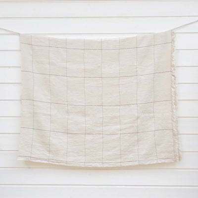Linen/Cotton Coverlet Blanket
