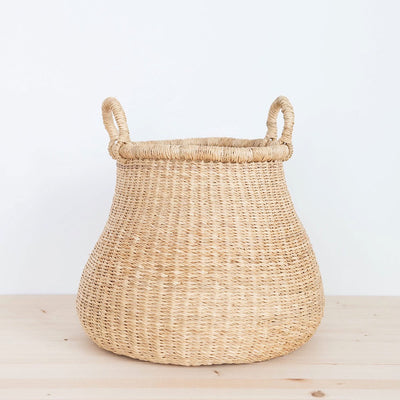 Logan Elephant Grass Basket - Natural