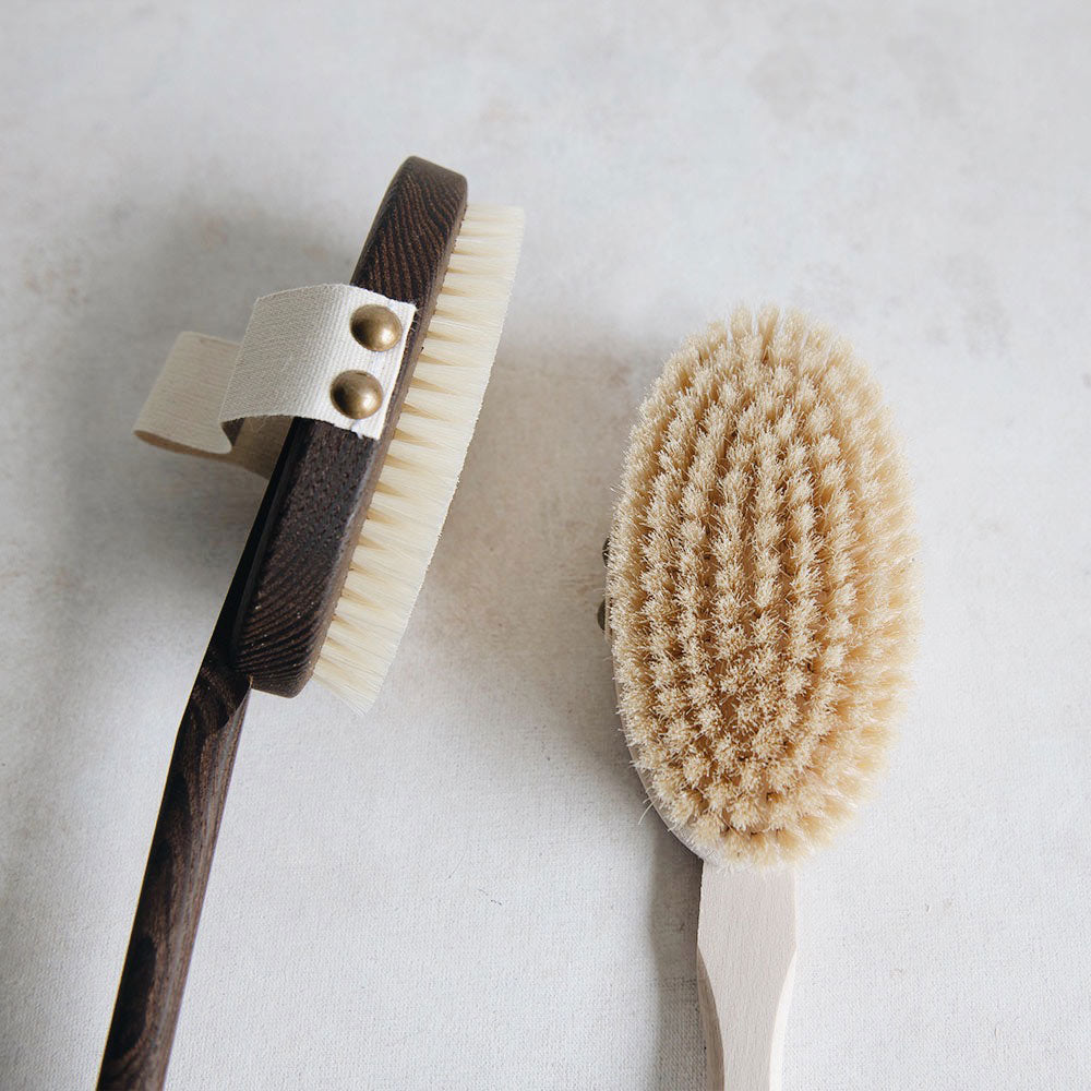 Bath Brush with Removable Head