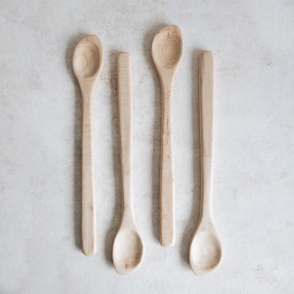 Hand Carved Maple Cooking Spoon