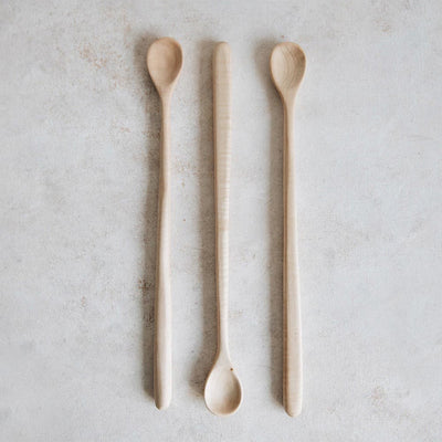 Hand Carved Maple Tasting Spoon