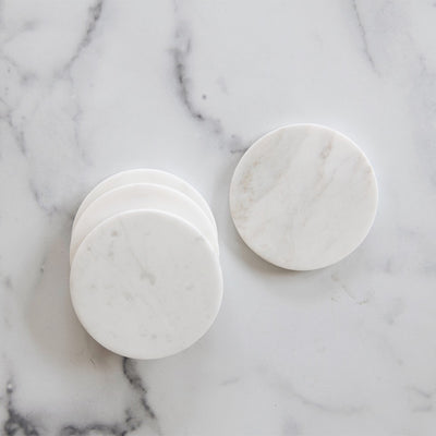 Marble Coasters - Set of four