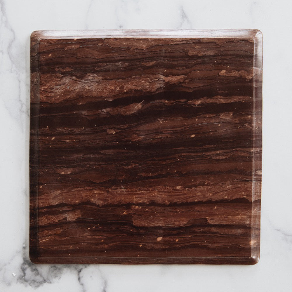 Red Marble Ogee Slab - Large