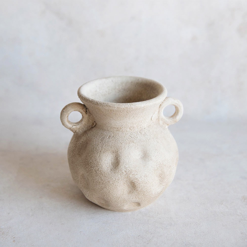 Rustic Clay Vase