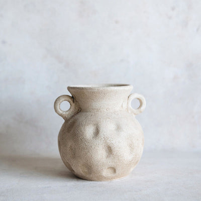 Rustic Clay Vase