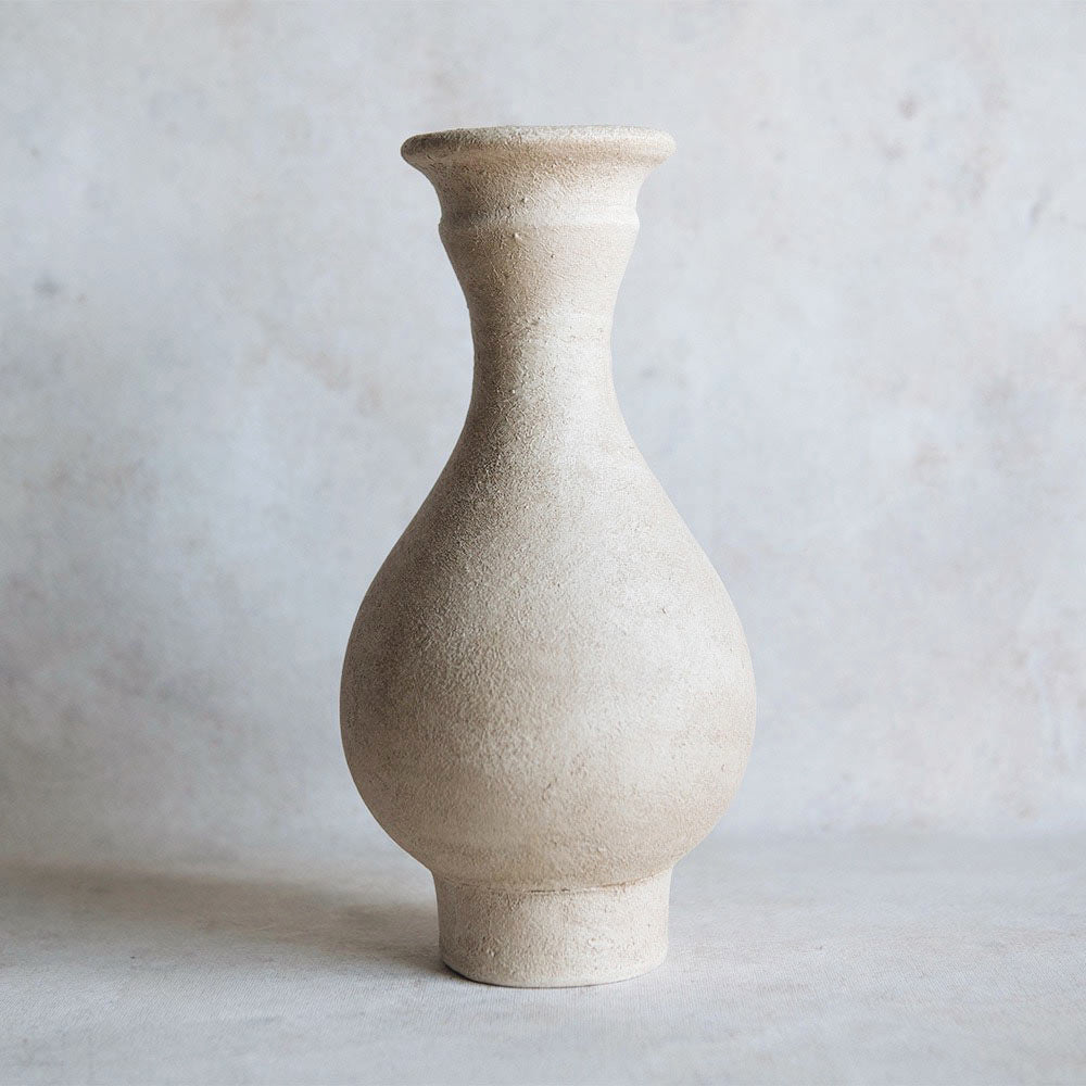 Rustic Hourglass Vase