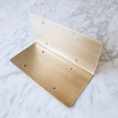 Simple Brass Shelf