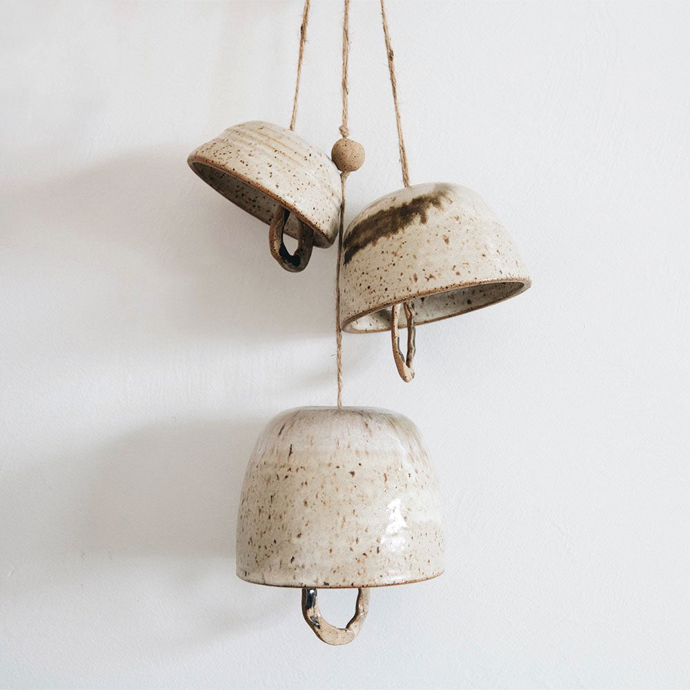 Speckled Stoneware Bell
