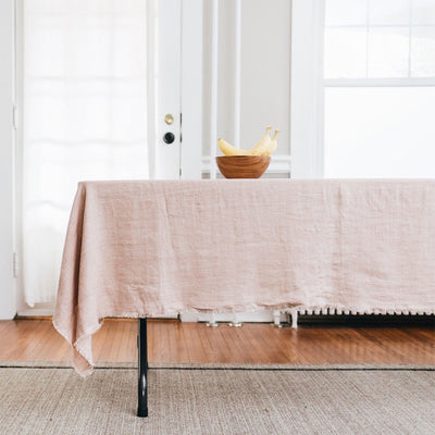 Stonewashed Linen Tablecloth