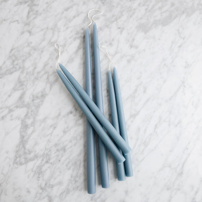 Taper Candles - Heron Blue
