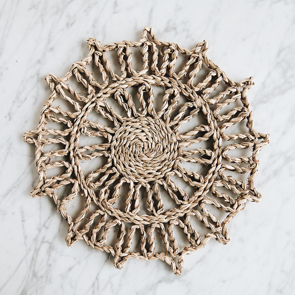 Woven Seagrass Charger