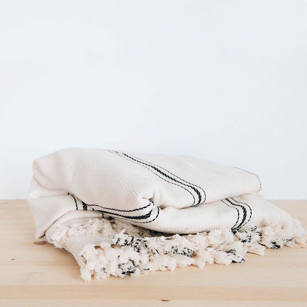 Handwoven Turkish Cotton Blanket