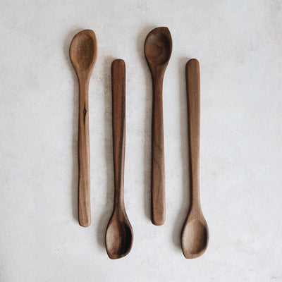 Hand Carved Walnut Cooking Spoon