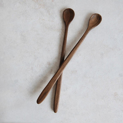 Hand Carved Walnut Tasting Spoon