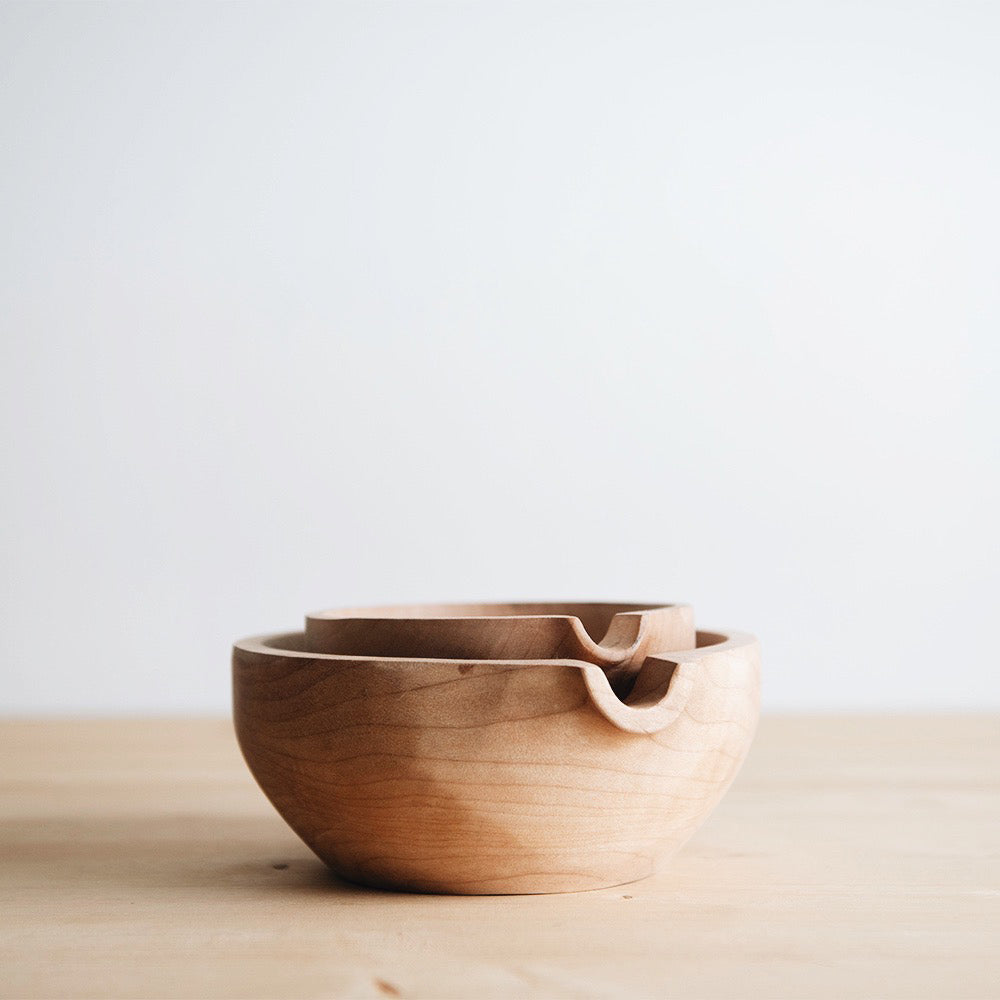 Maple Spouted Bowl